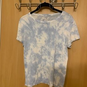 American Eagle Soft & Sexy T-Shirt blue tie dye S
